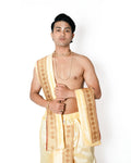 Hiranya Pant Style  dhoti and dupatta