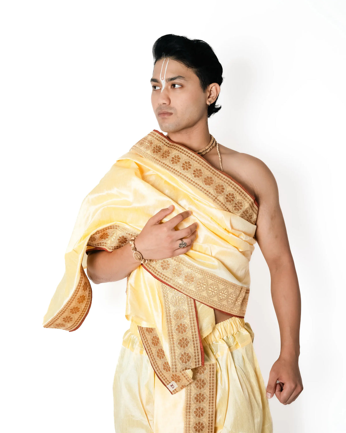 Hiranya Pant Style  dhoti and dupatta