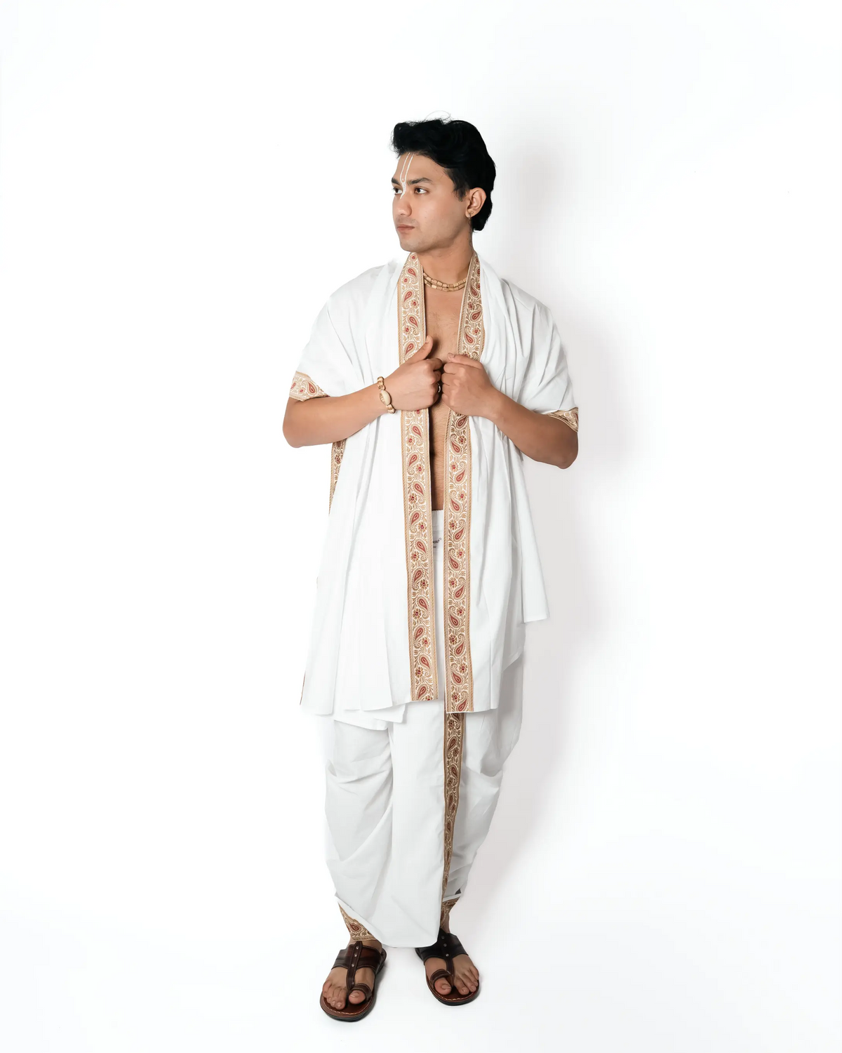 Kairav pant style  dhoti and dupatta