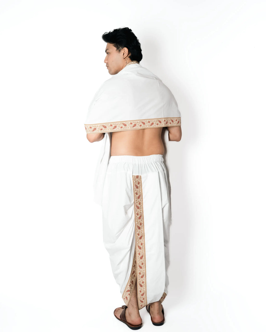 Kairav pant style  dhoti and dupatta