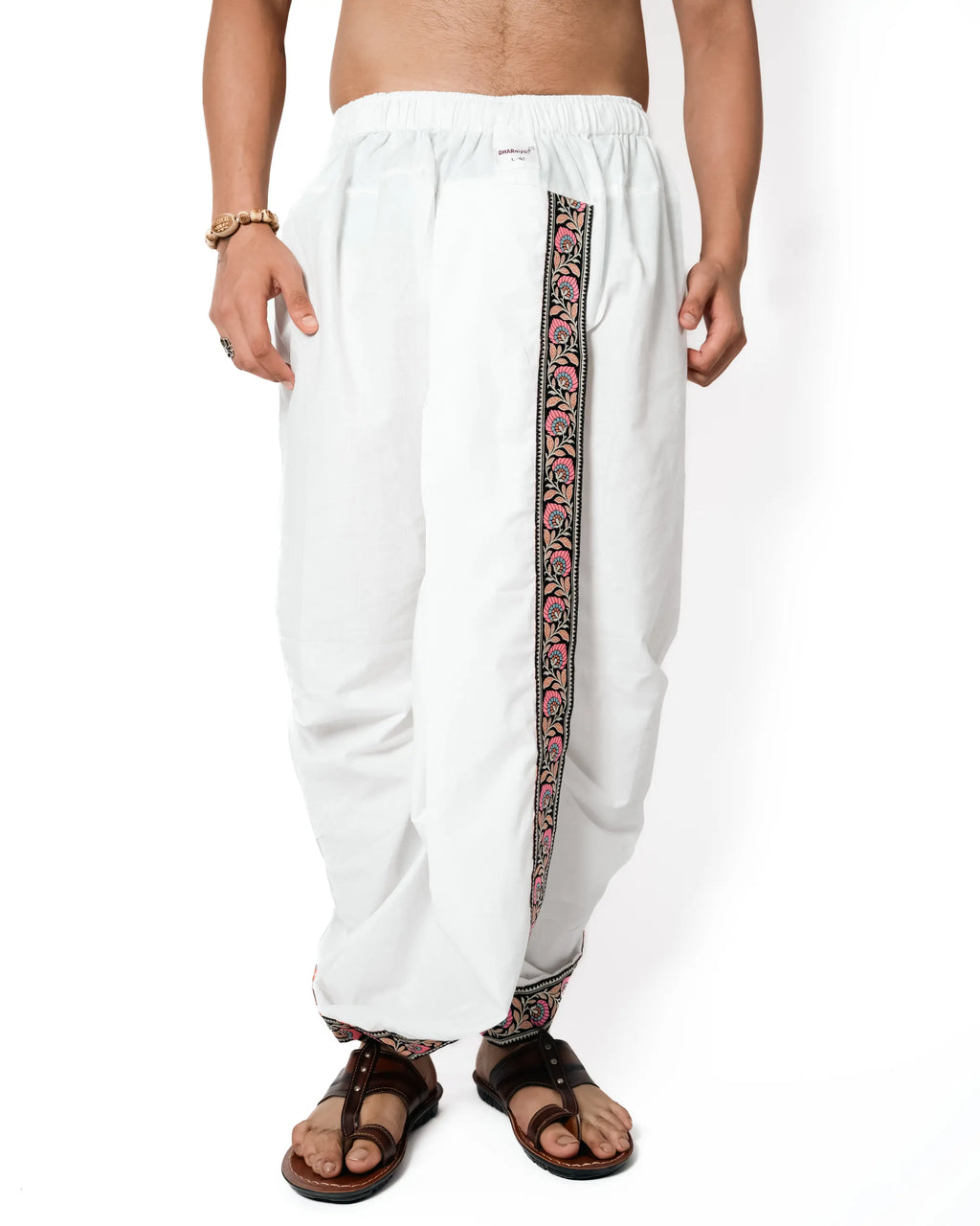 Pushkar Pant style  dhoti and dupatta