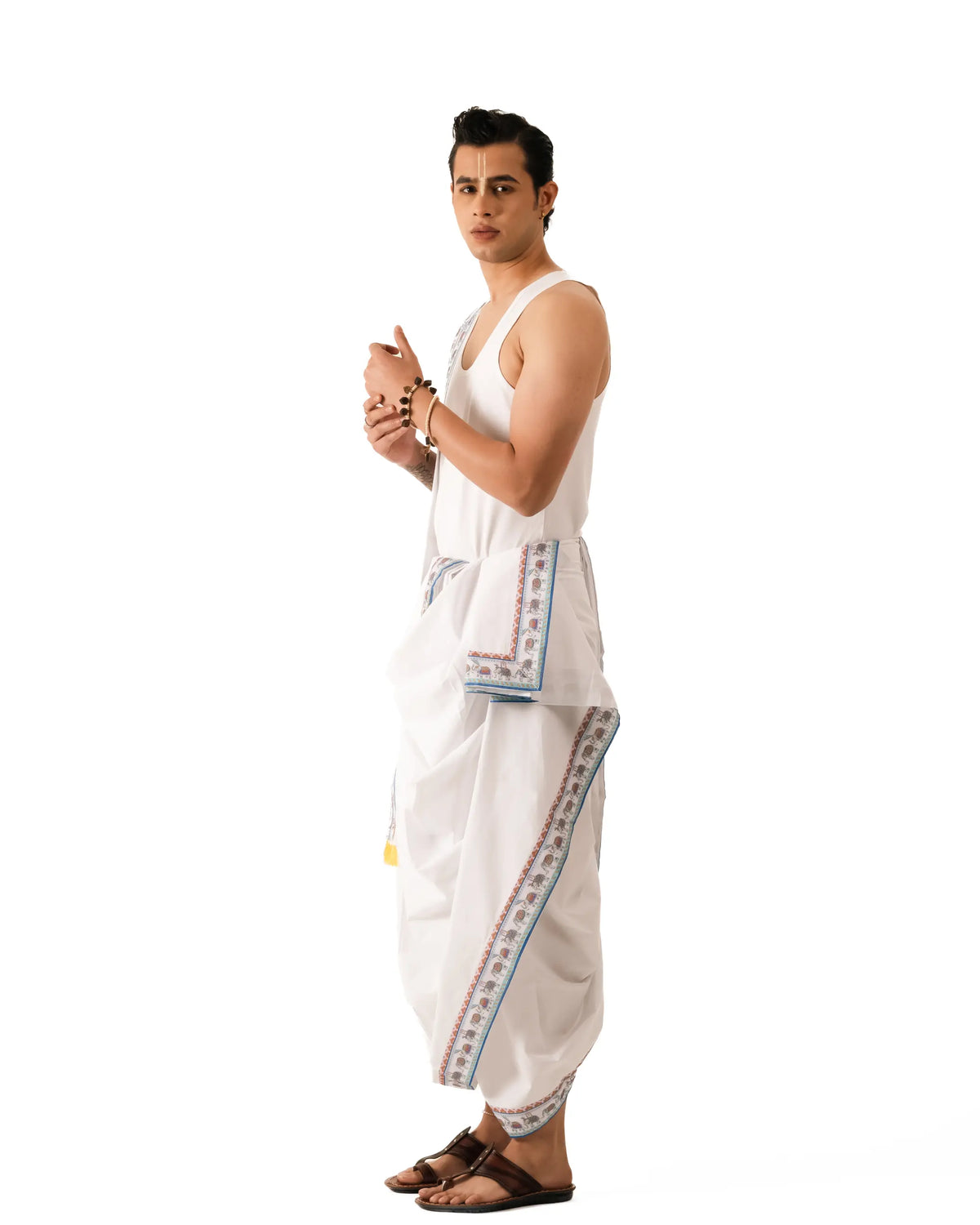 Gajanka Dhoti Set