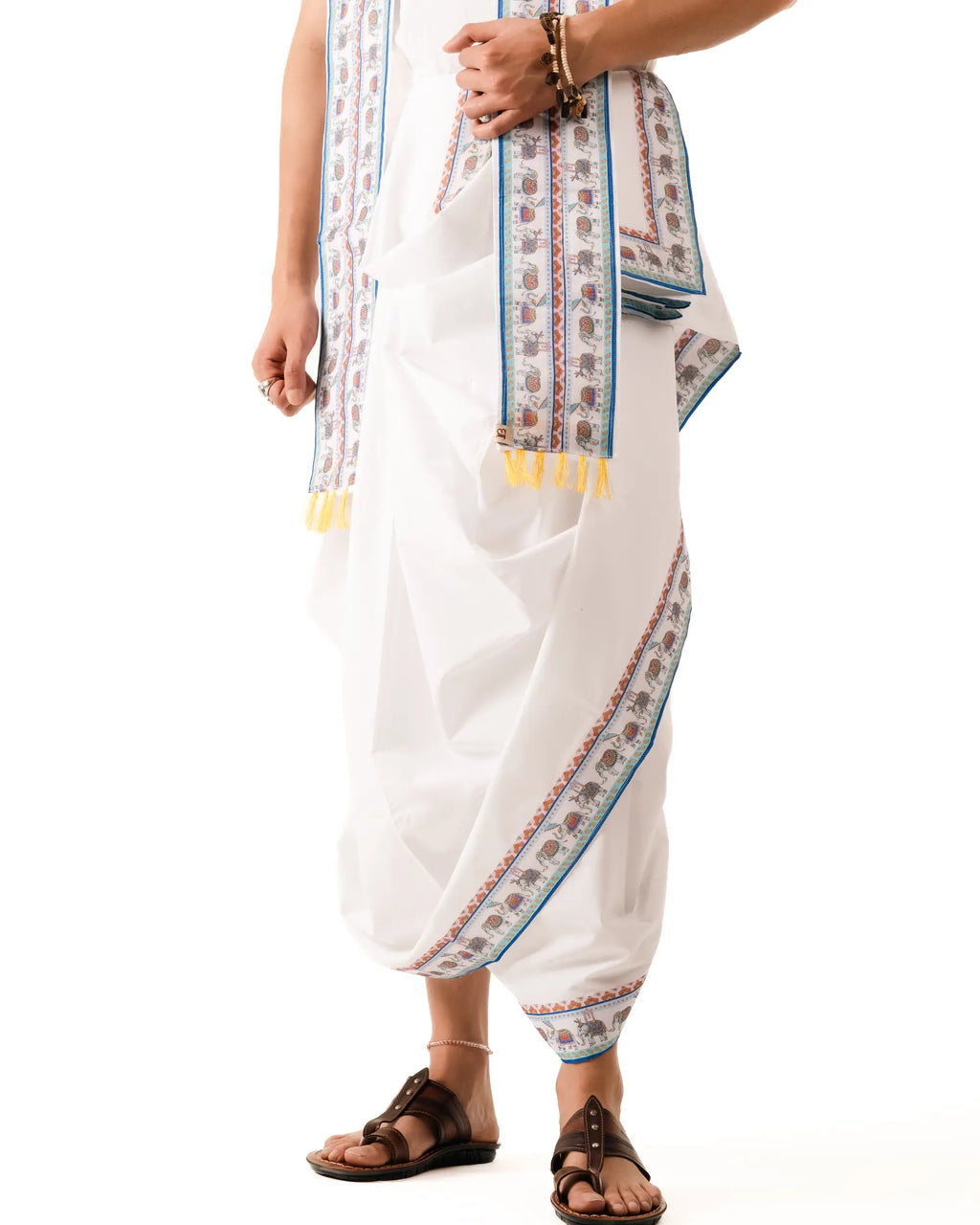 Gajanka Dhoti Set