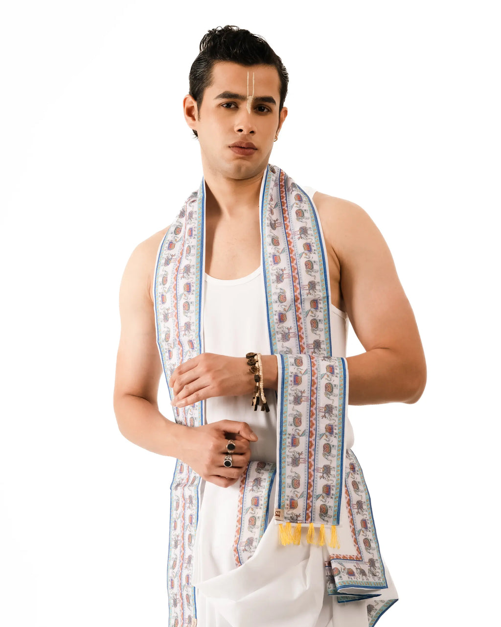 Gajanka Dhoti Set