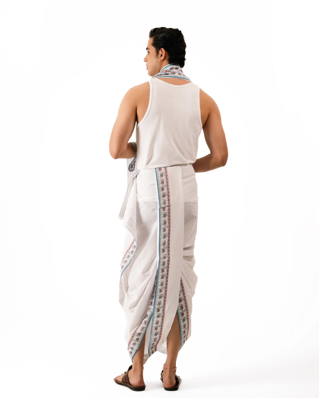 Gajanka Dhoti Set