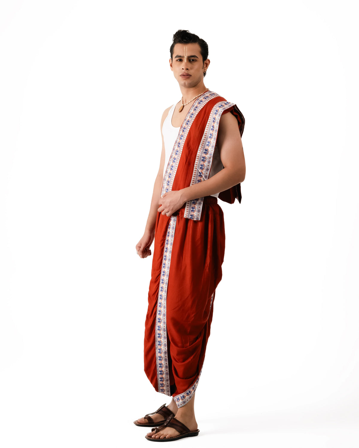 Aarambh Pant style  Dhoti and Dupatta