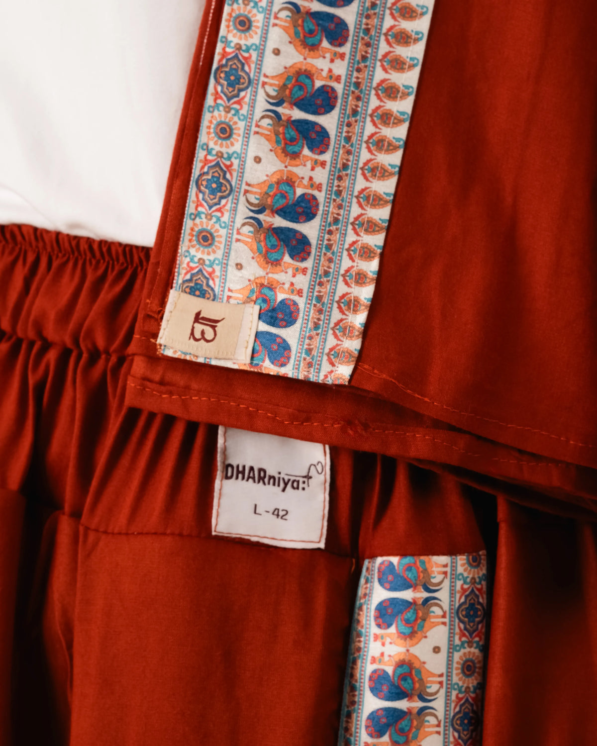 Aarambh Pant style  Dhoti and Dupatta
